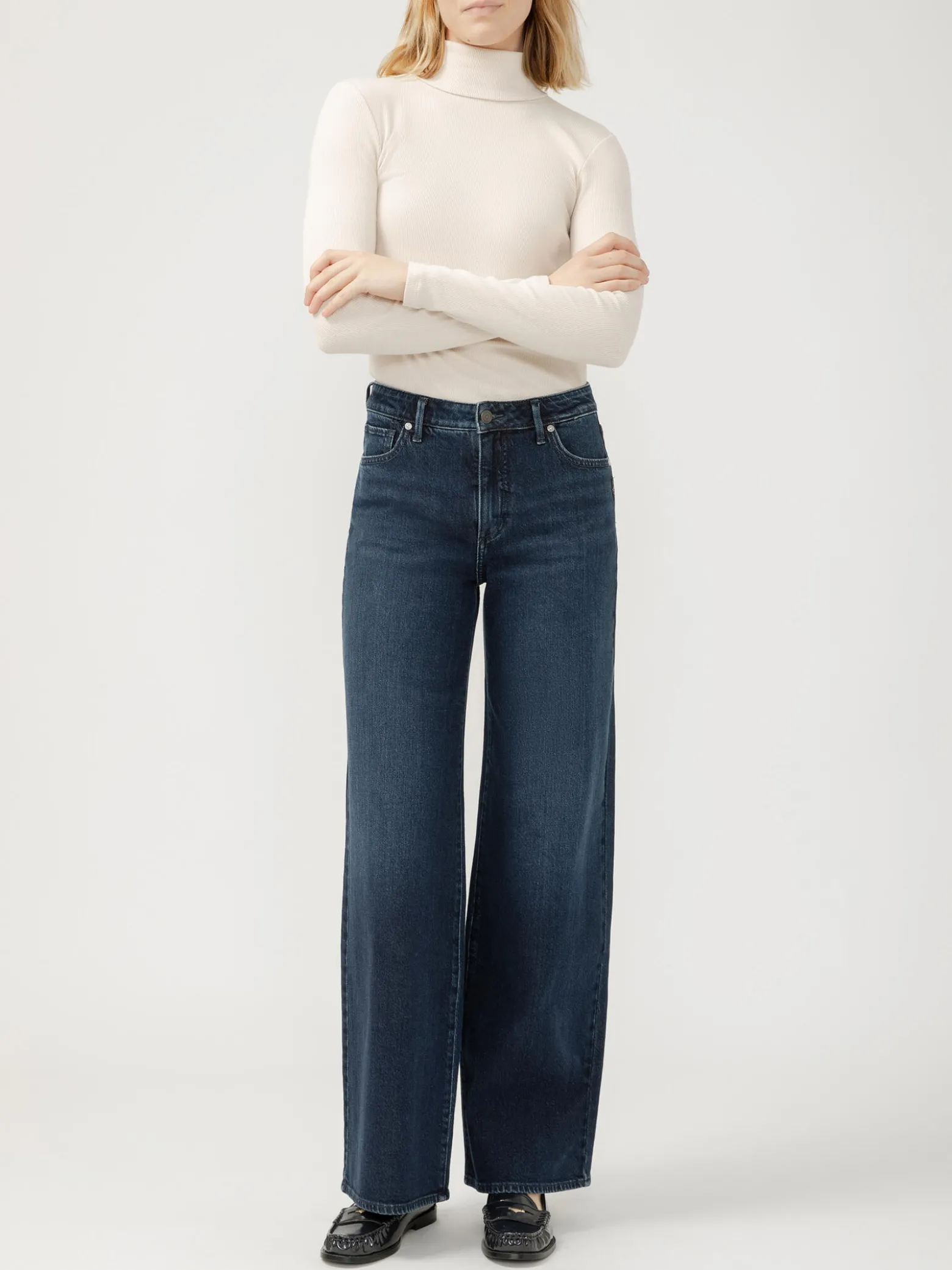 Isbister High Rise Wide Leg Jeans