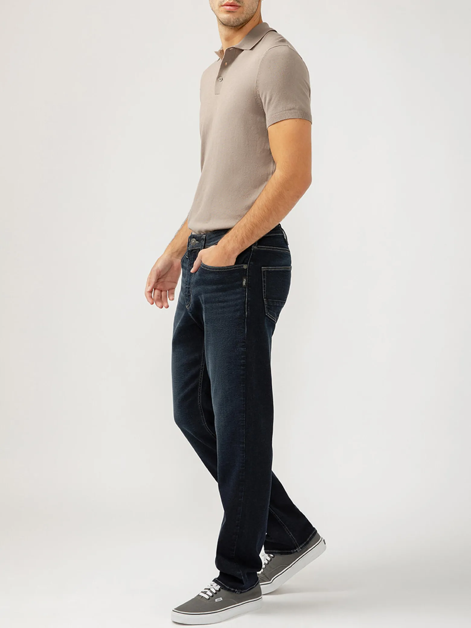 Machray Classic Fit Slim Straight Leg Jeans