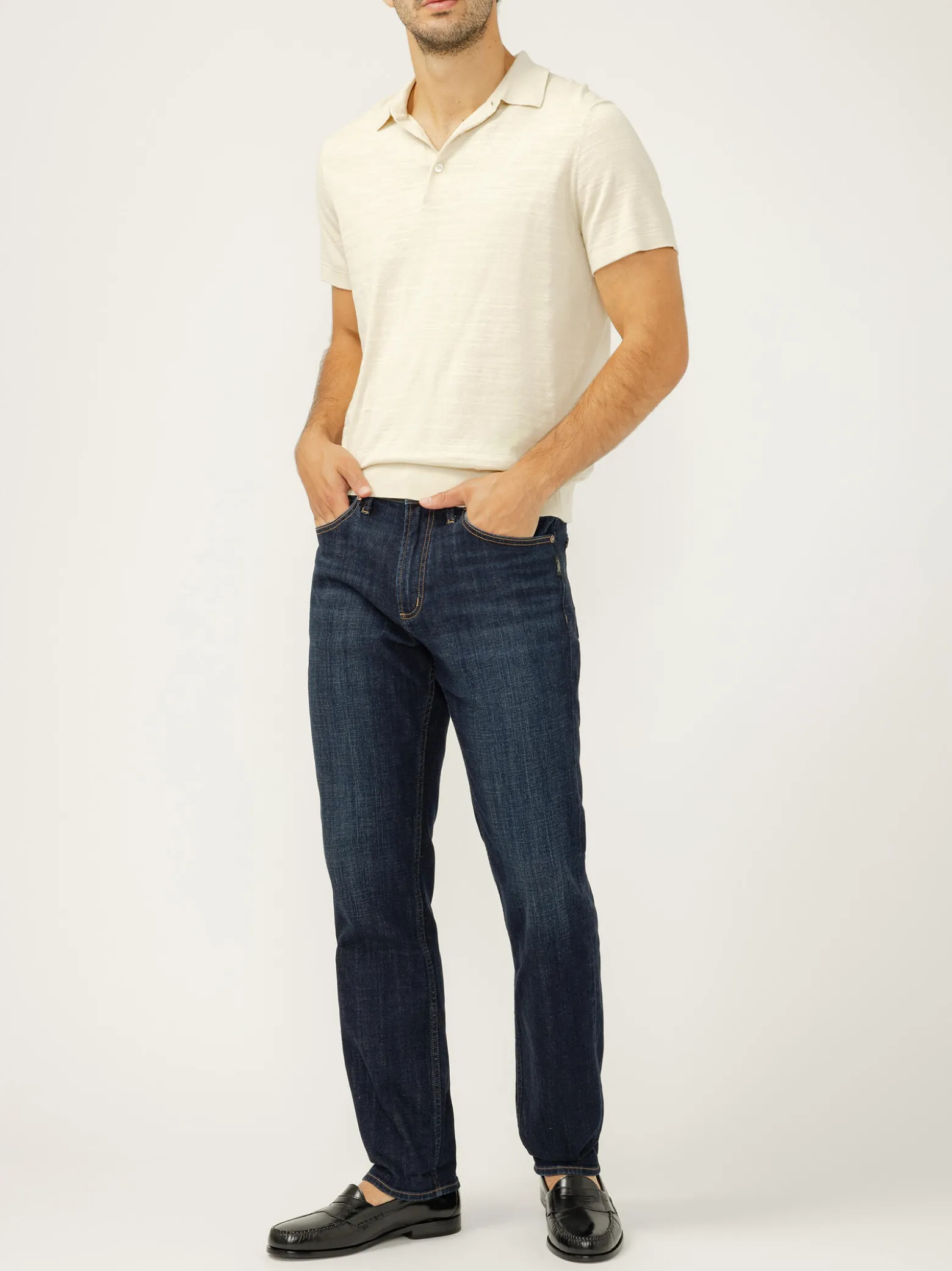 Machray Classic Fit Slim Straight Leg Jeans