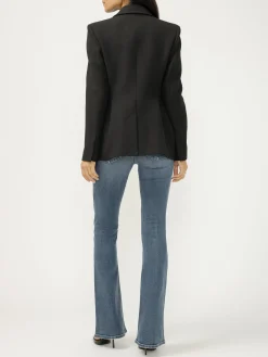 Most Wanted Mid Rise Skinny Flare Jeans