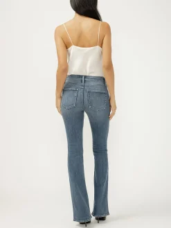 Most Wanted Mid Rise Skinny Flare Jeans
