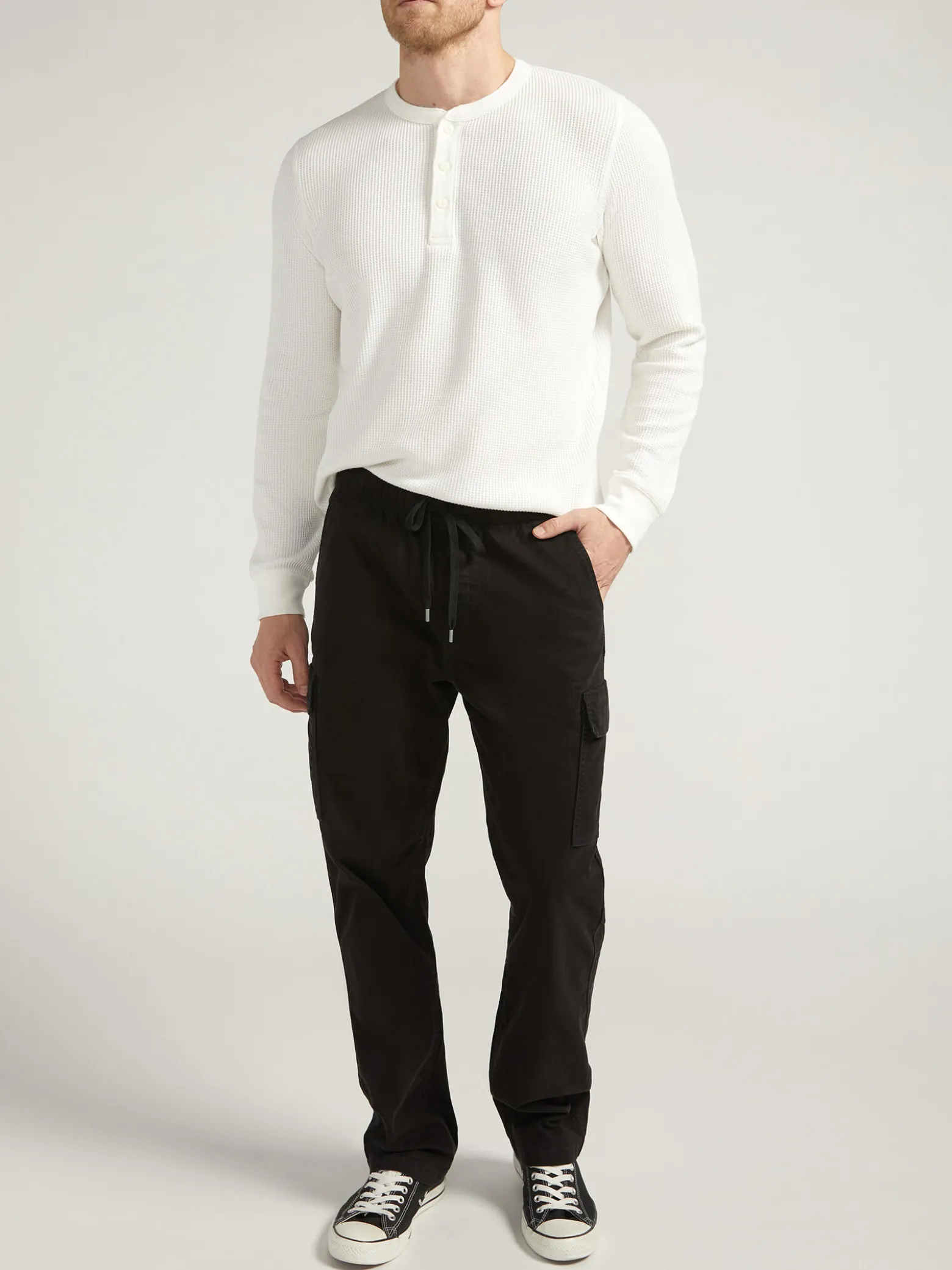 Pull-On Cargo Essential Twill Pant