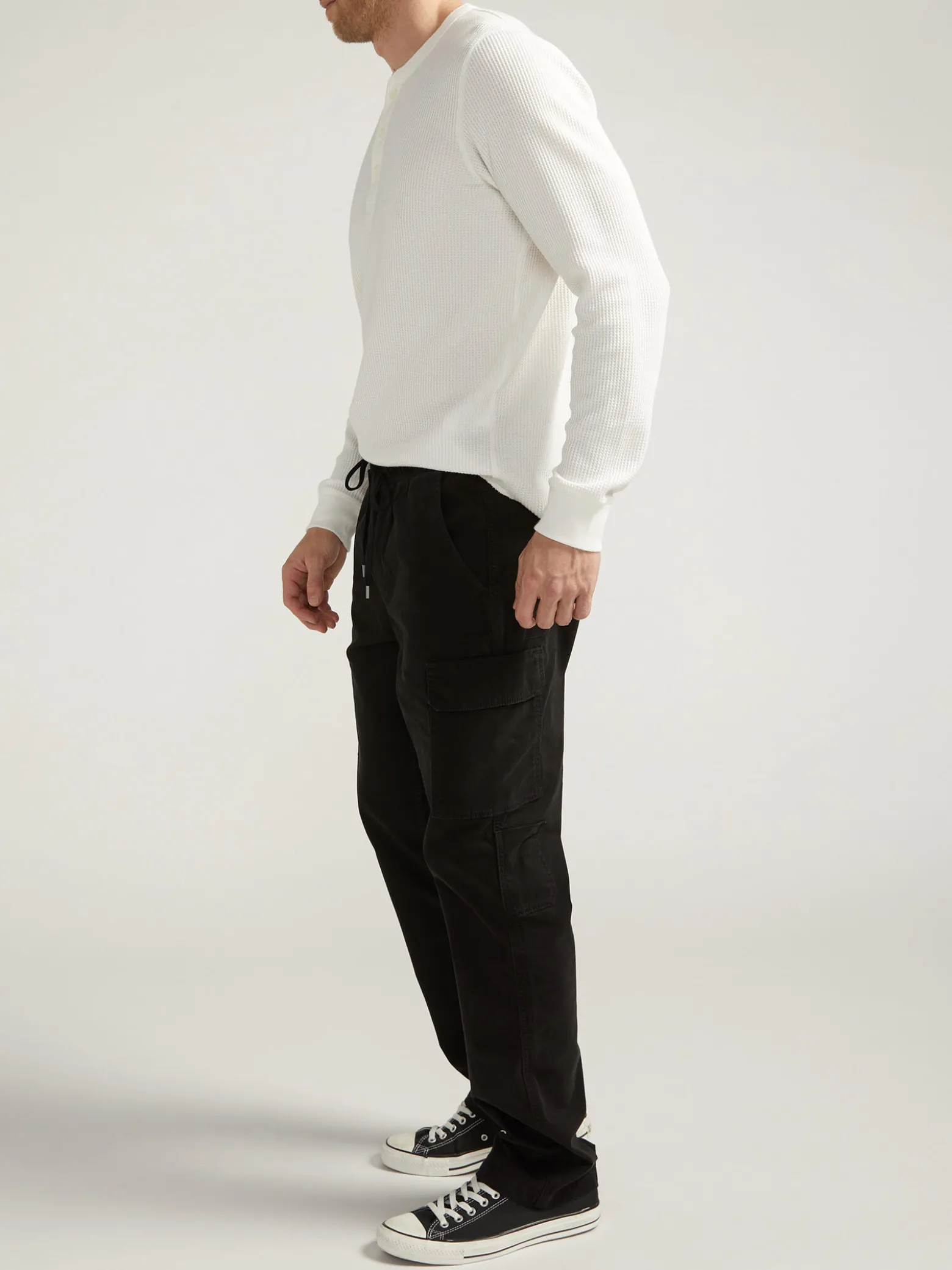 Pull-On Cargo Essential Twill Pant