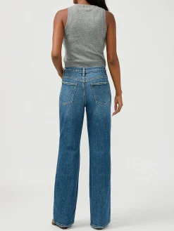 90s Baggy Mid Rise Bootcut Jeans