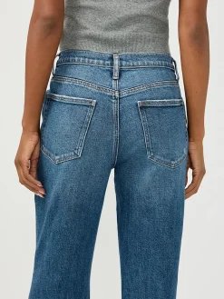 90s Baggy Mid Rise Bootcut Jeans