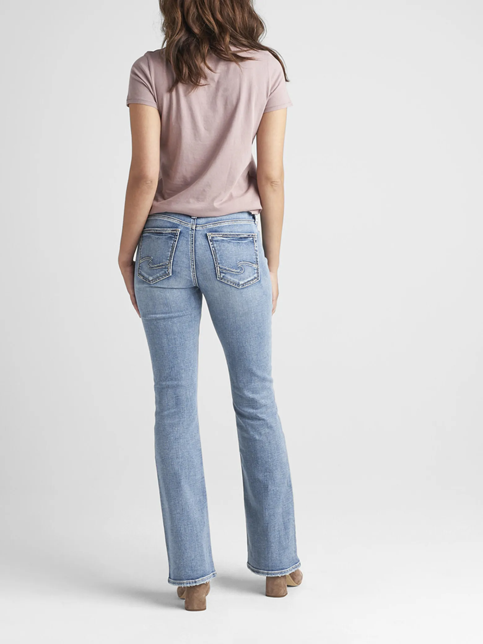 Suki Mid Rise Bootcut Jeans