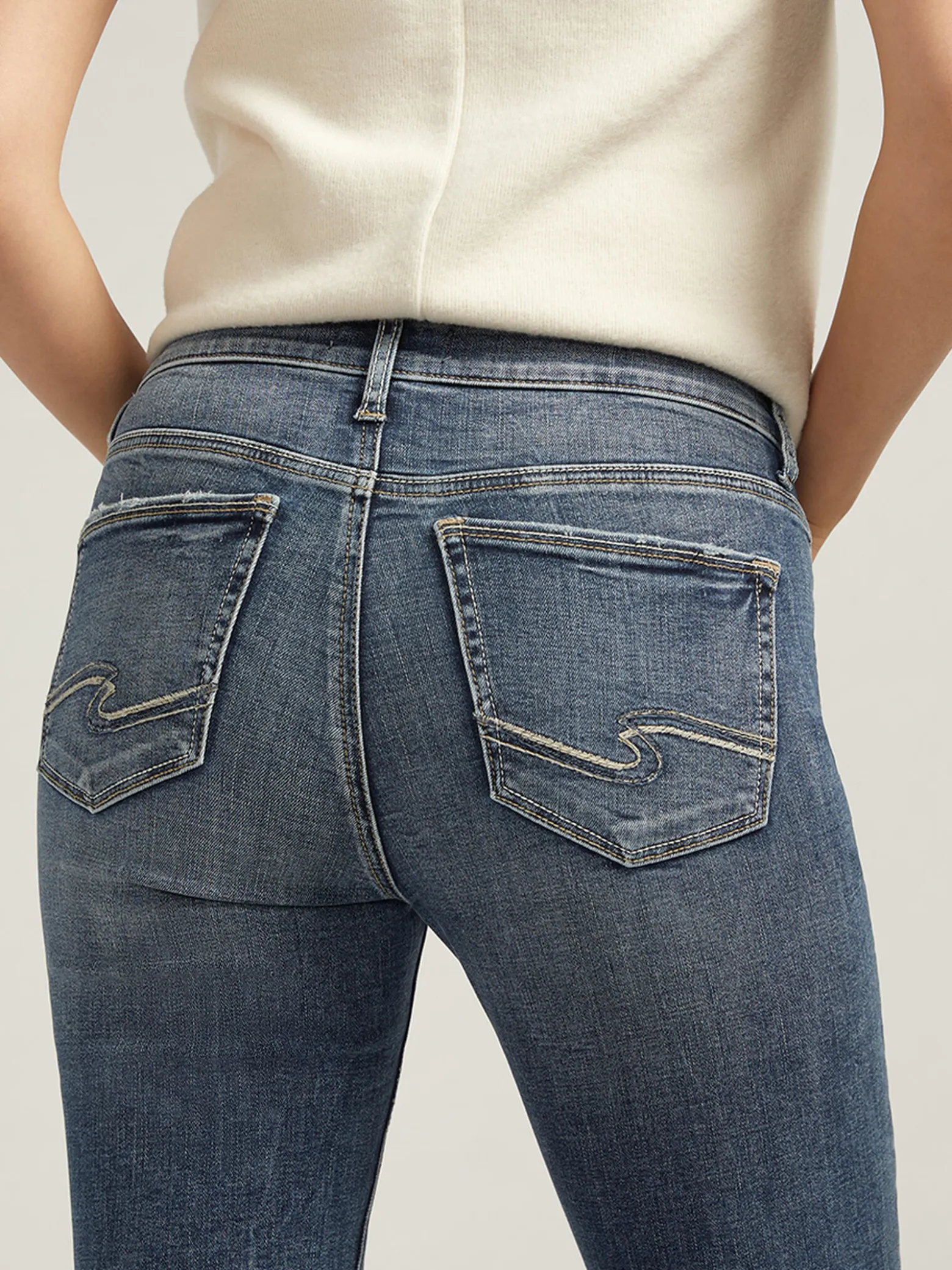 Suki Mid Rise Bootcut Jeans