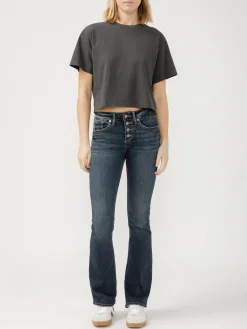 Suki Mid Rise Bootcut Jeans