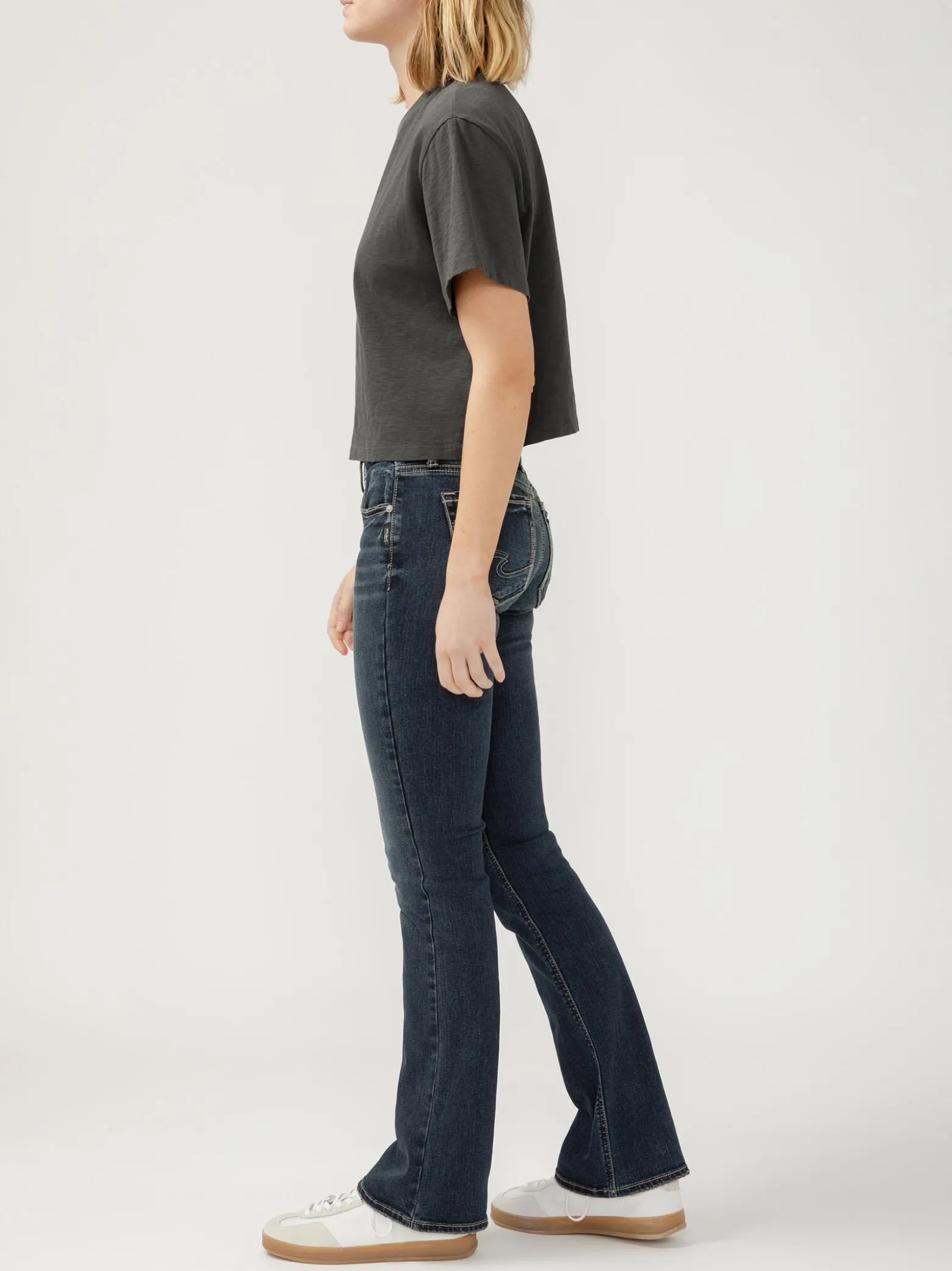 Suki Mid Rise Bootcut Jeans