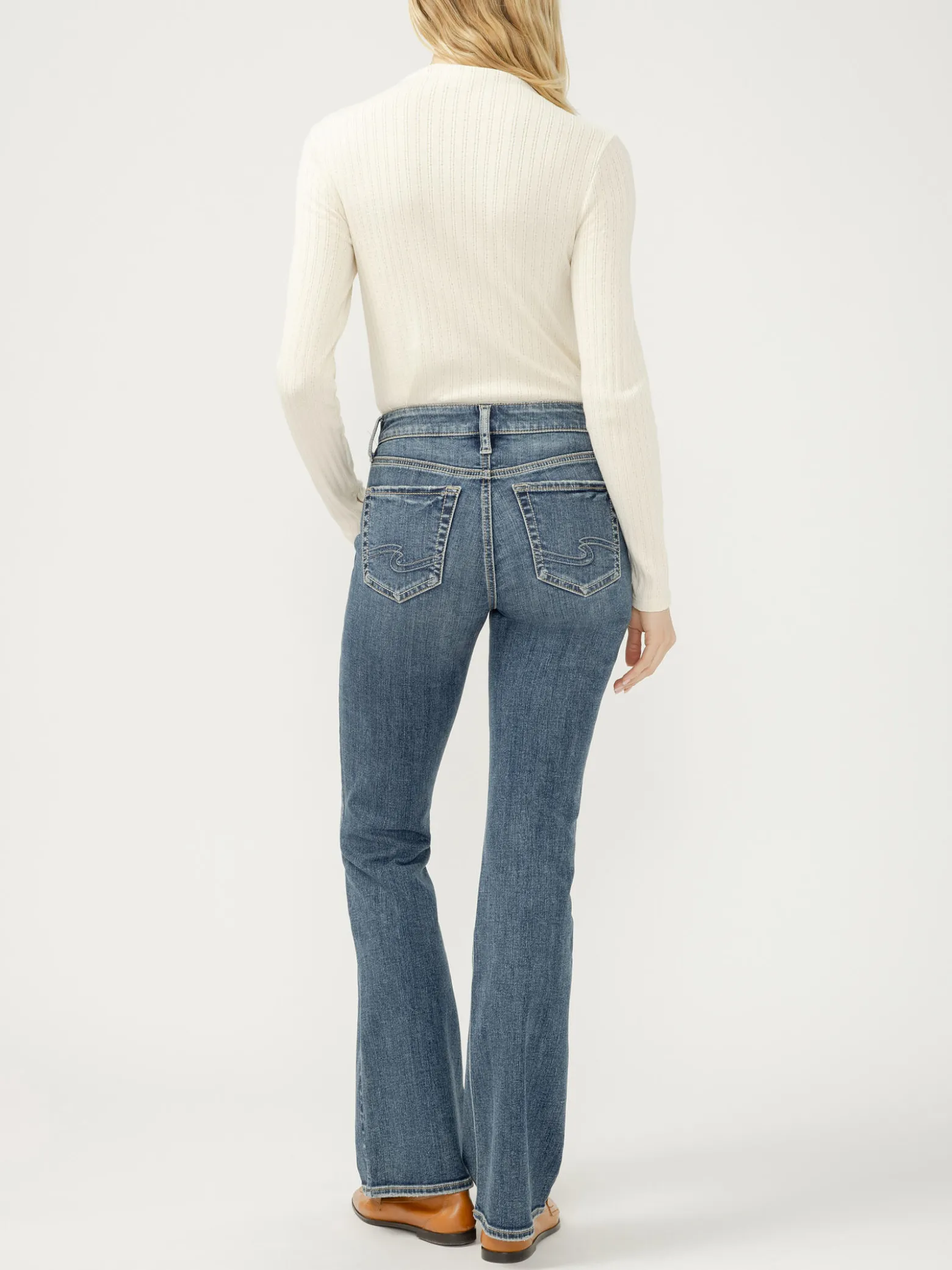 Suki Mid Rise Bootcut Jeans