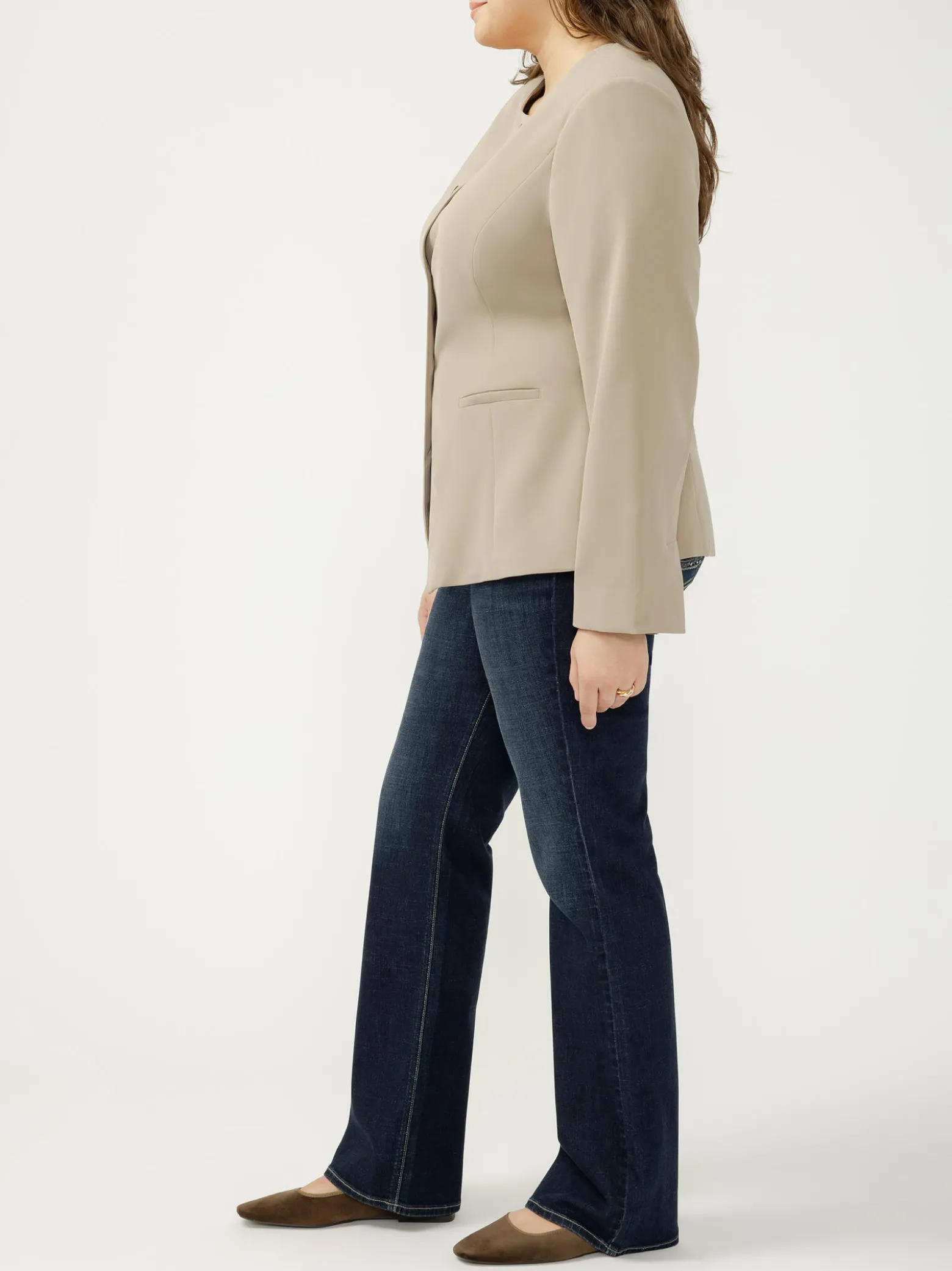 Suki Mid Rise Bootcut Luxe Stretch Jeans