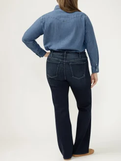 Suki Mid Rise Bootcut Luxe Stretch Jeans Plus Size