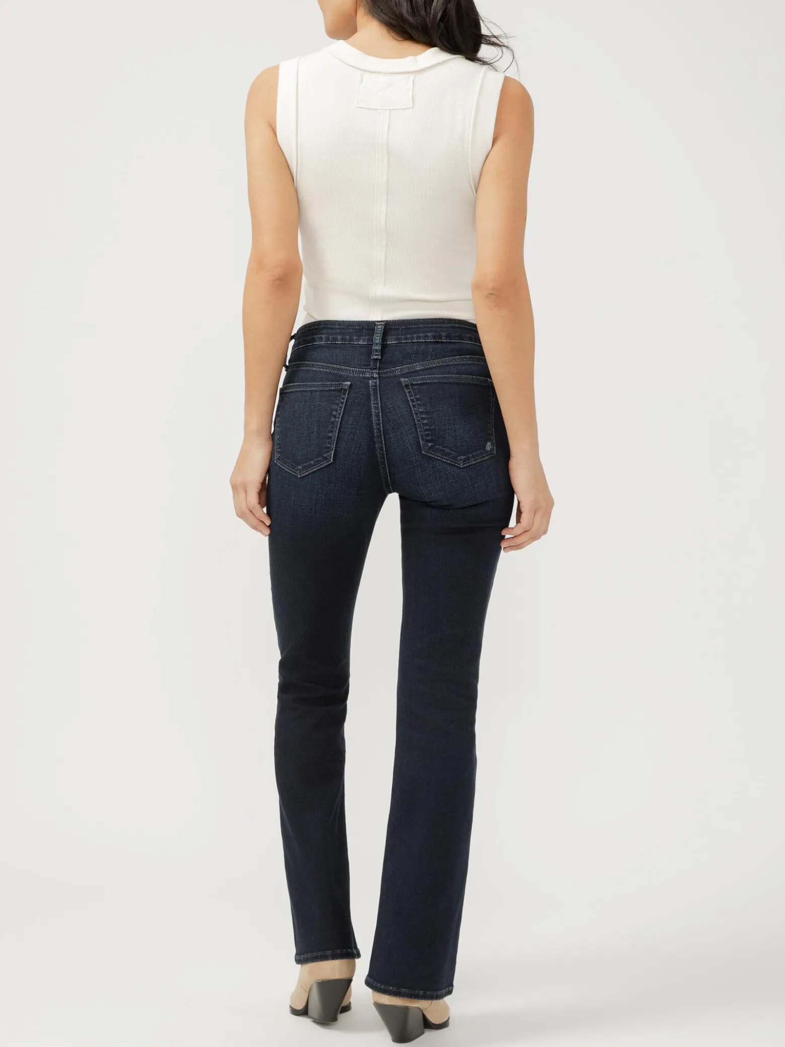 Suki Mid Rise Bootcut Luxe Stretch Jeans