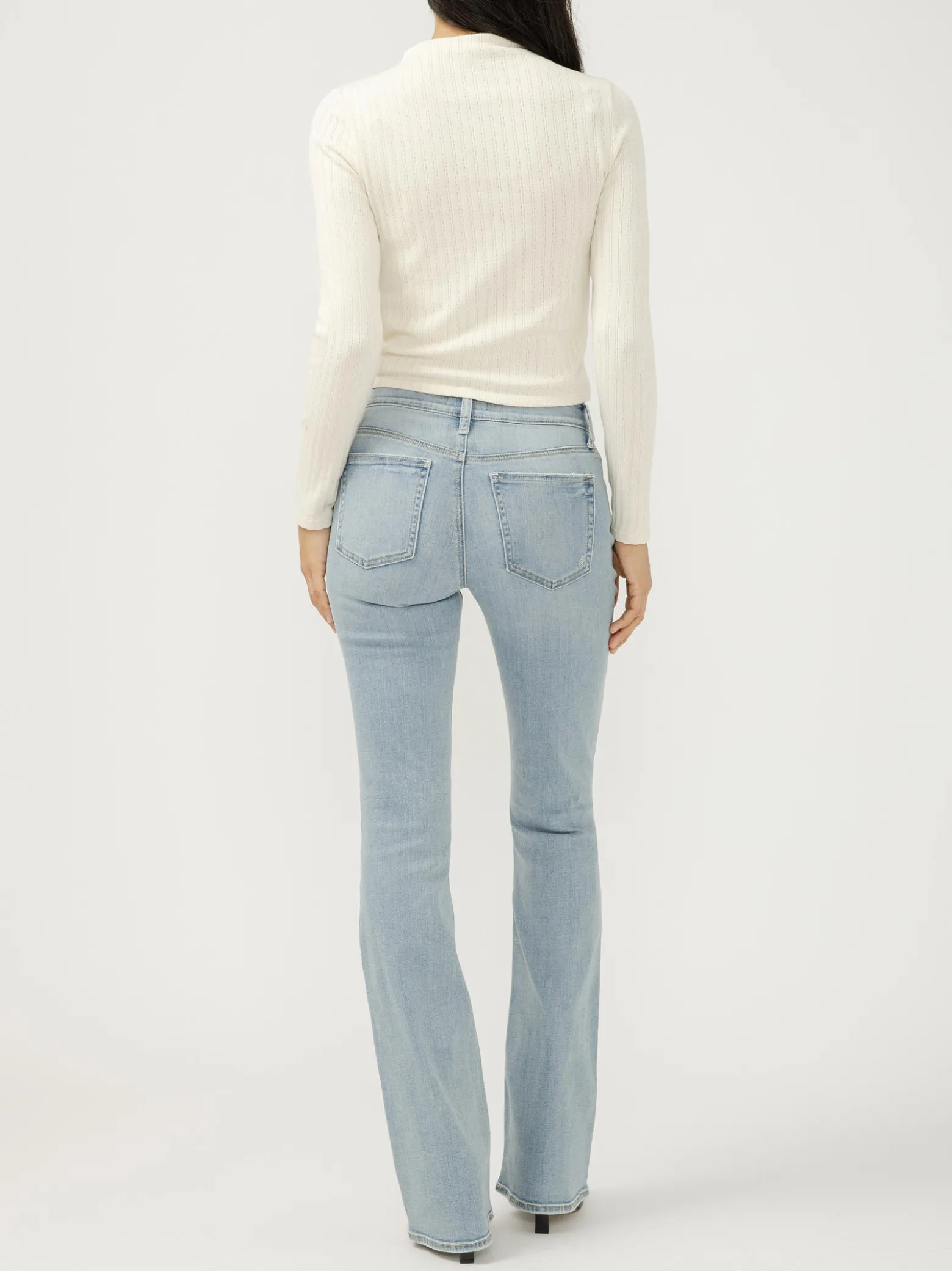 Suki Mid Rise Bootcut Luxe Stretch Jeans