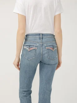 Suki Mid Rise Bootcut Luxe Stretch Americana Jeans
