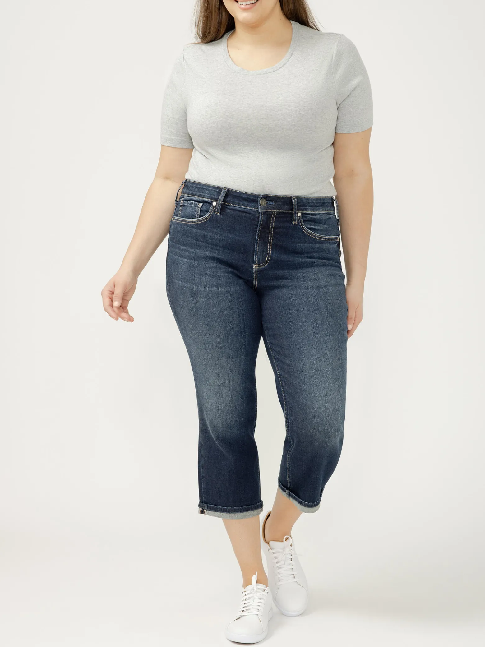 Suki Mid Rise Capri