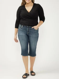 Suki Mid Rise Capri Plus Size
