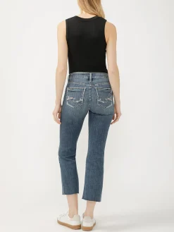 Suki Mid Rise Kick Flare Luxe Stretch Americana Jeans