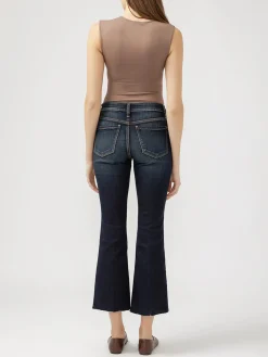 Suki Mid Rise Kick Flare Luxe Stretch Jeans