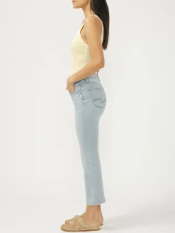 Suki Mid Rise Kick Flare Luxe Stretch Jeans