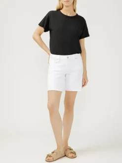 Suki Mid Rise Long Shorts