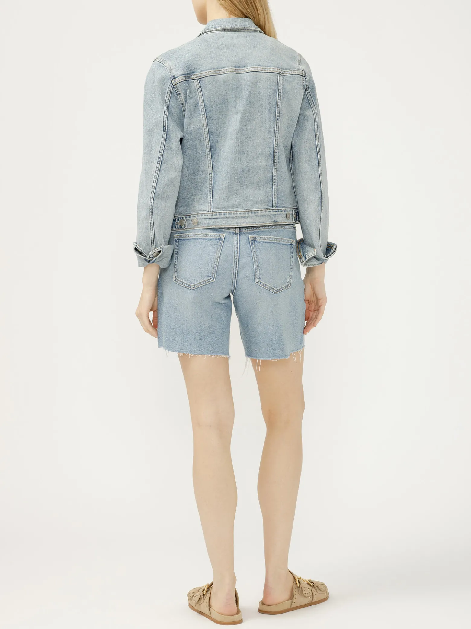 Suki Mid Rise Long Shorts