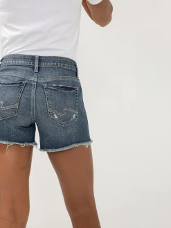 Suki Mid Rise Luxe Stretch Shorts