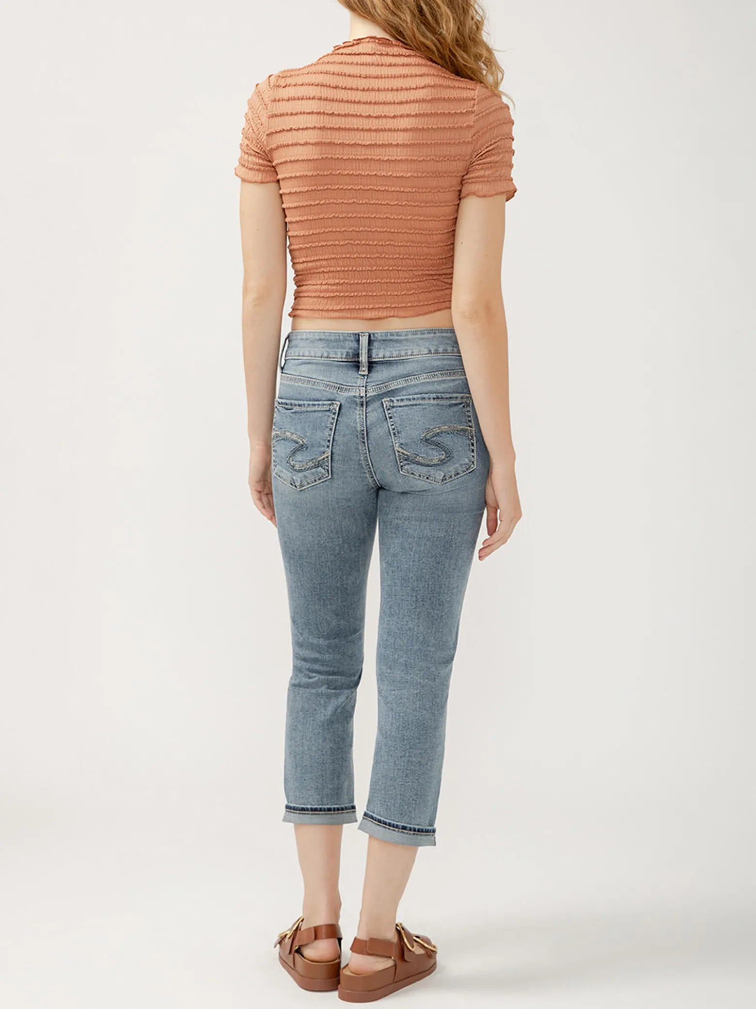 Suki Mid Rise Luxe Stretch Capri