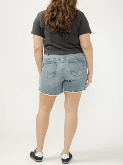 Suki Mid Rise Shorts Plus Size