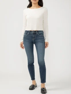 Suki Mid Rise Skinny Jeans