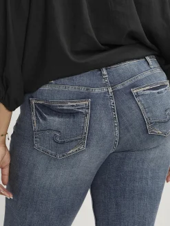 Suki Mid Rise Skinny Jeans Plus Size