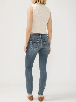 Suki Mid Rise Skinny Jeans