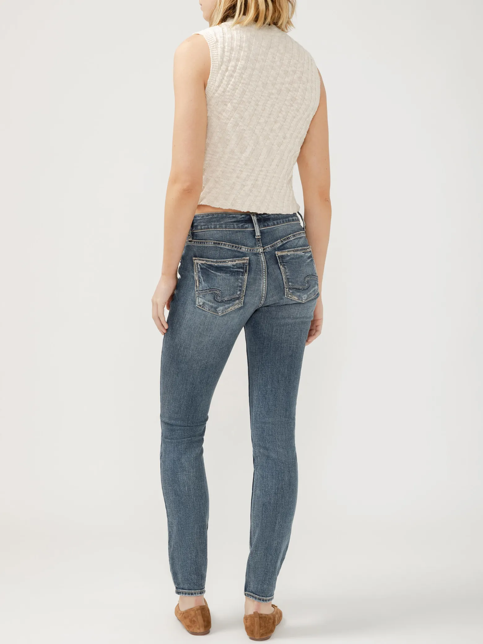 Suki Mid Rise Skinny Jeans
