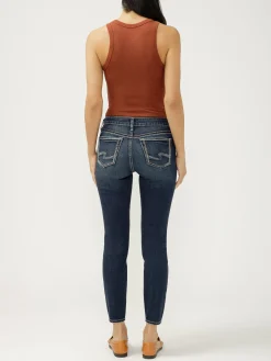 Suki Mid Rise Skinny Luxe Stretch Jeans