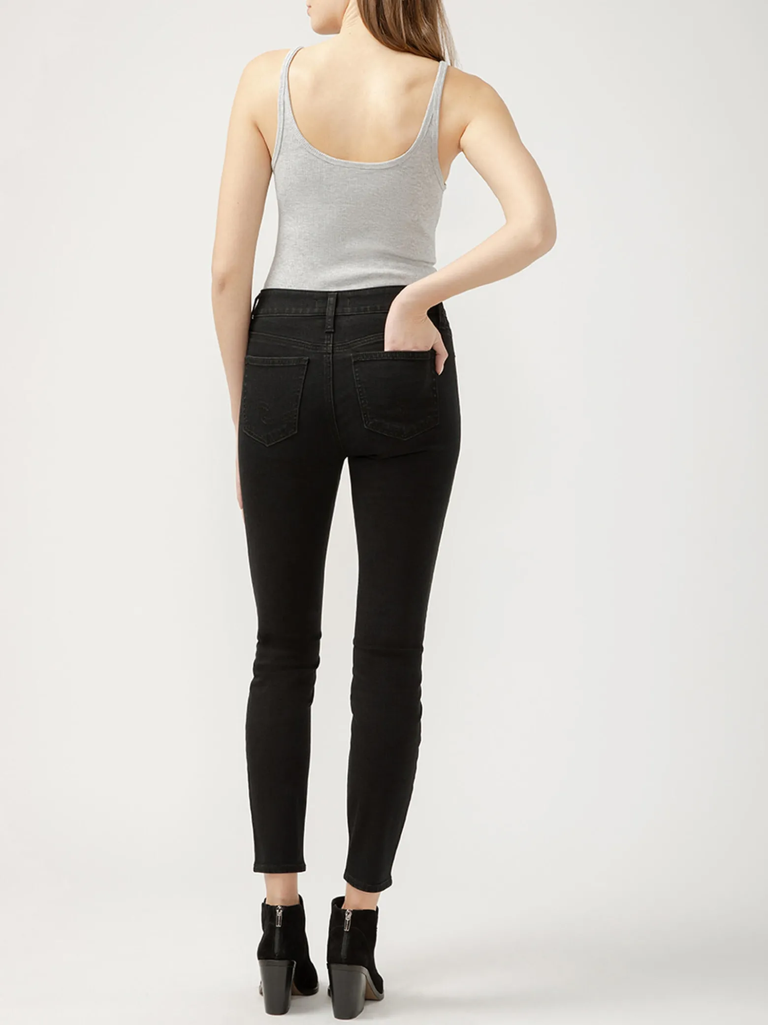 Suki Mid Rise Skinny Luxe Stretch Jeans