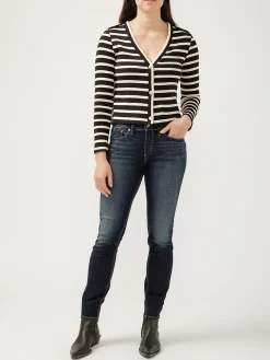 Suki Mid Rise Skinny Luxe Stretch Jeans
