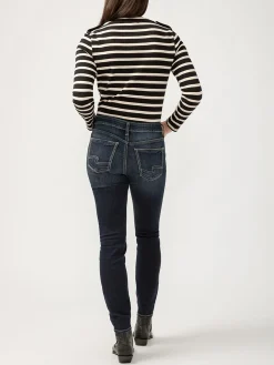 Suki Mid Rise Skinny Luxe Stretch Jeans