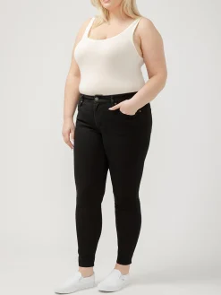 Suki Mid Rise Skinny Luxe Stretch Jeans