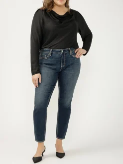 Suki Mid Rise Skinny Luxe Stretch Jeans