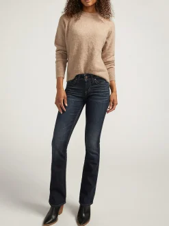 Suki Mid Rise Slim Bootcut Jeans
