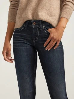 Suki Mid Rise Slim Bootcut Jeans