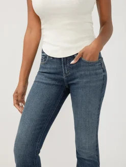 Suki Mid Rise Slim Bootcut Luxe Stretch Jeans