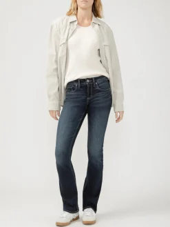 Suki Mid Rise Slim Bootcut Jeans
