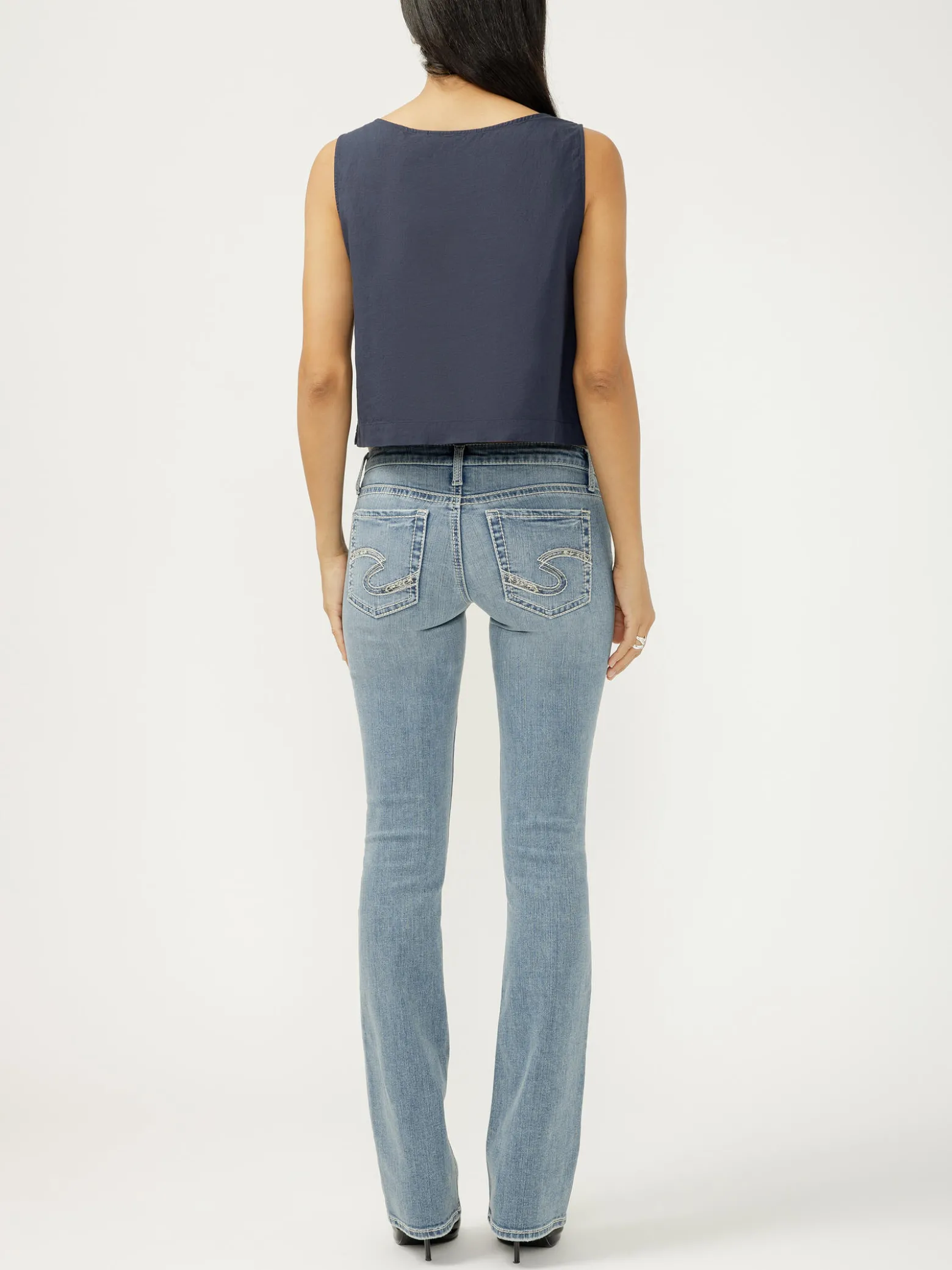 Tuesday Low Rise Slim Bootcut Jeans