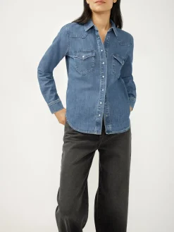 Women's Denim Western Shirt