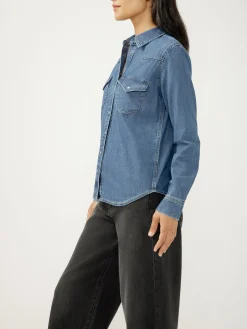 Women's Denim Western Shirt
