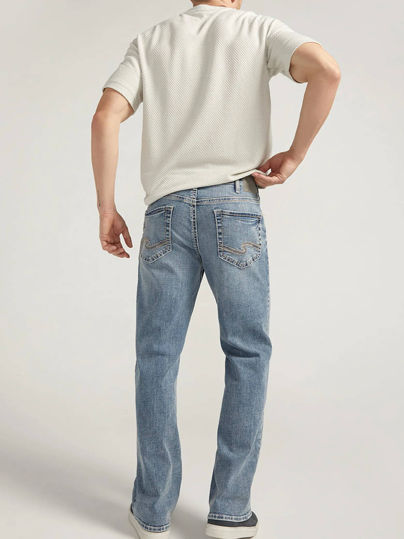 Zac Relaxed Fit Straight Leg Jeans
