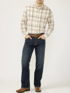 Zac Relaxed Fit Straight Leg Frontier Strong Jeans