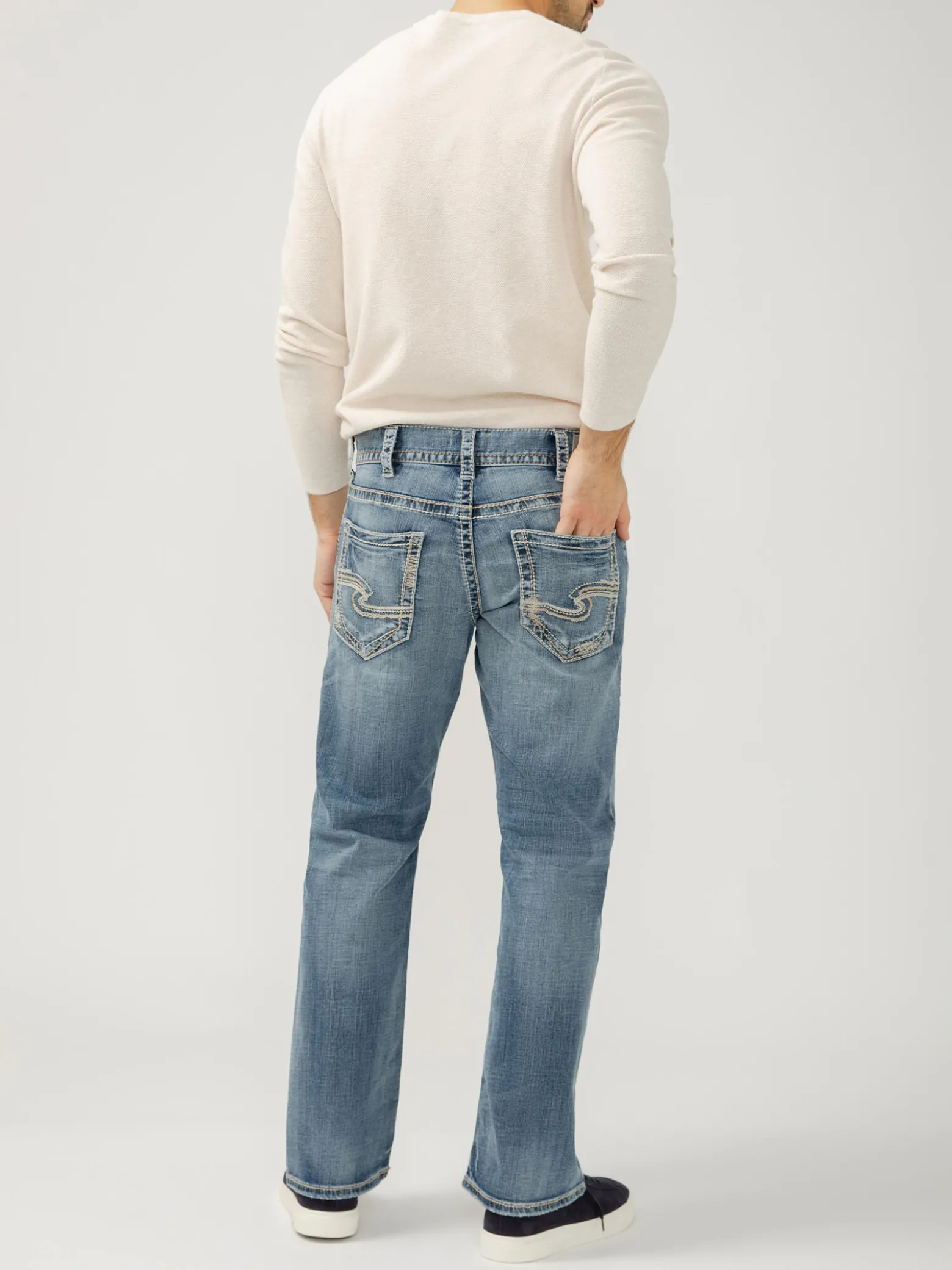 Zac Relaxed Fit Straight Leg Jeans
